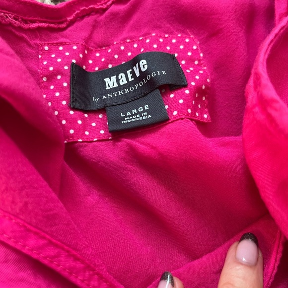 Anthropology Maeve Marlene tiered dress. Size large. - Picture 4 of 12